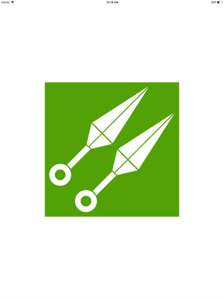 Capturas de pantalla de Kunai Throw iPad 