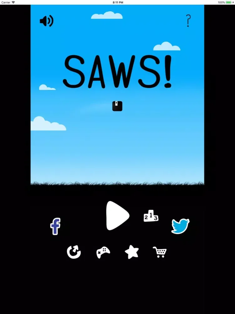 Tangkapan skrin SAWS! iPad 