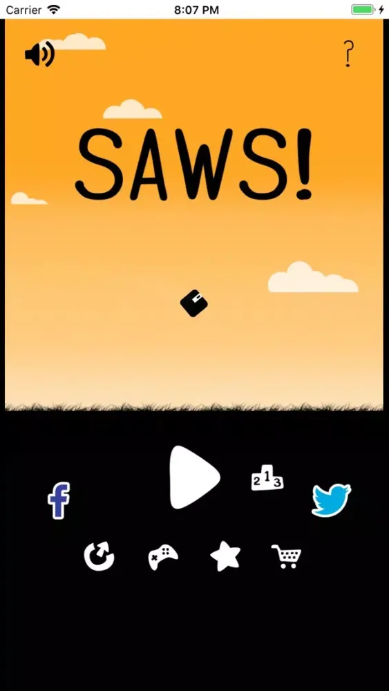 Tangkapan skrin SAWS!