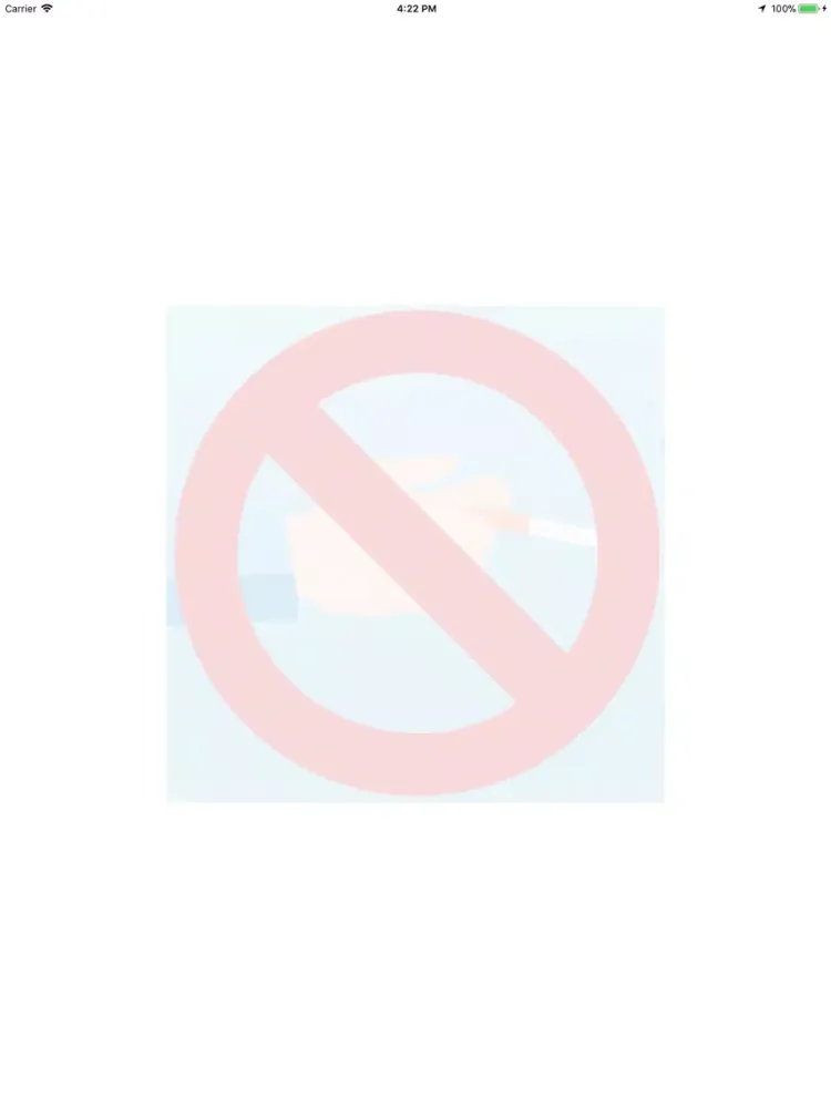 تصاویر Say NO Smoking iPad 