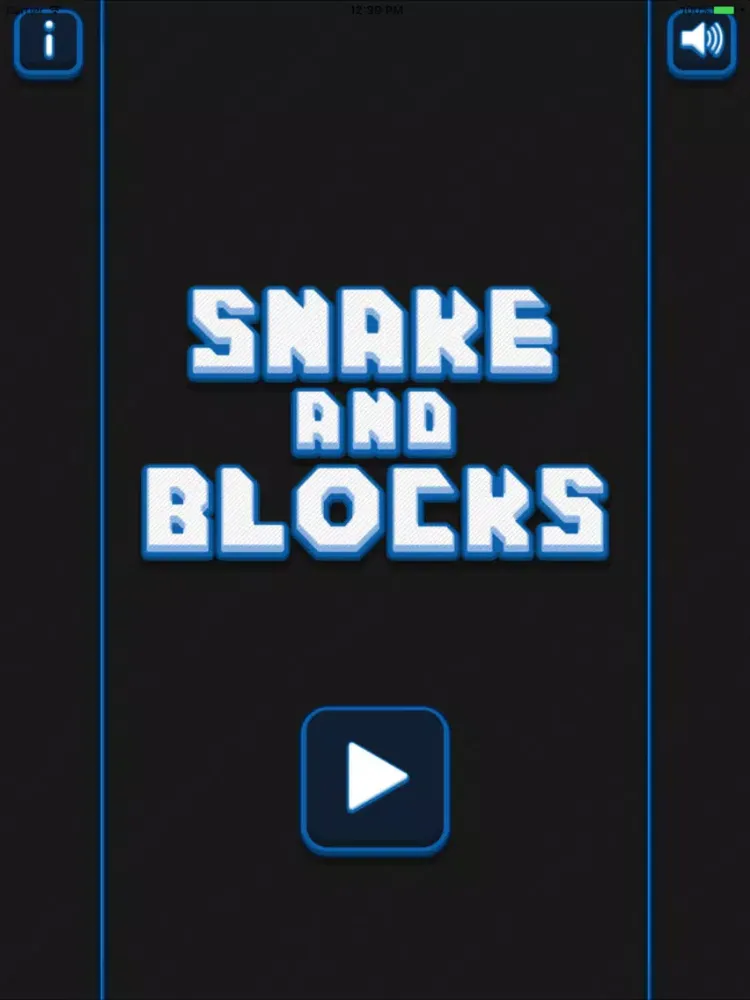 snakes and blocks iPad  سکرین شاٹس