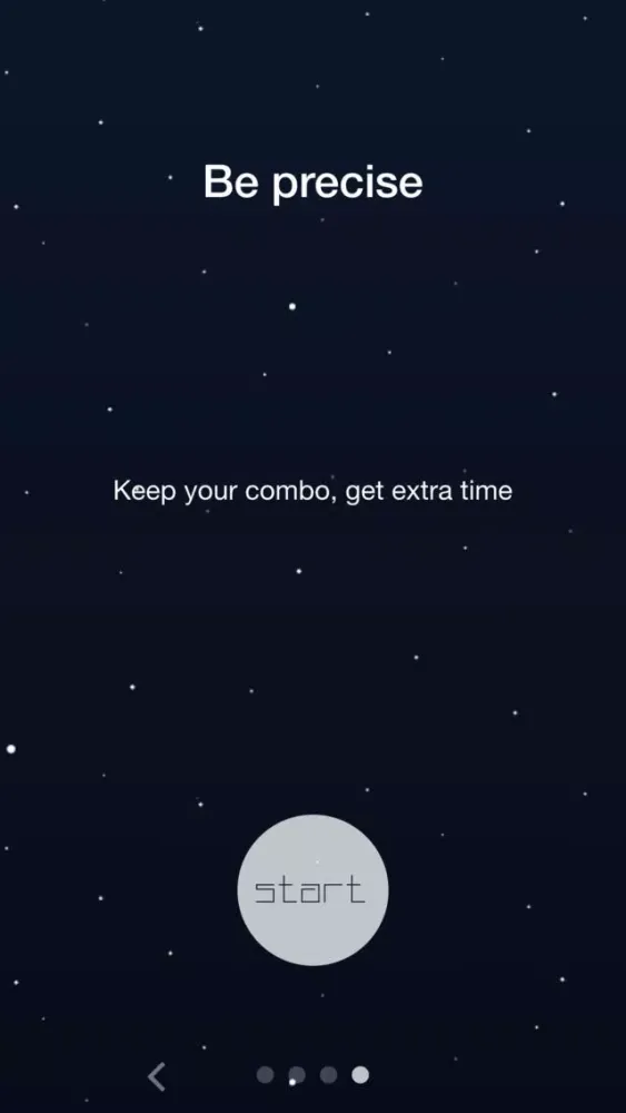 Screenshot di space escape game