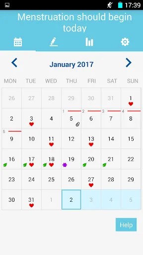 Period Tracker & Fertile days Screenshots