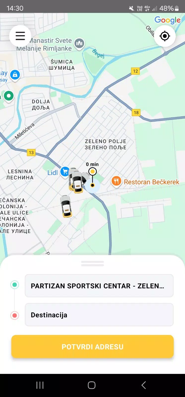 i taxi Zrenjanin Screenshots