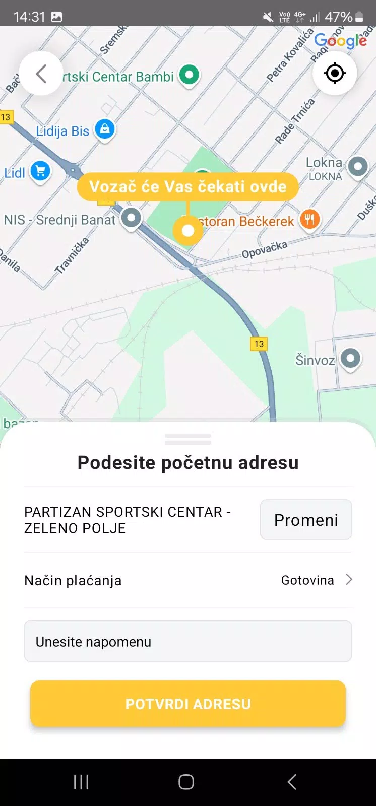 i taxi Zrenjanin Screenshots