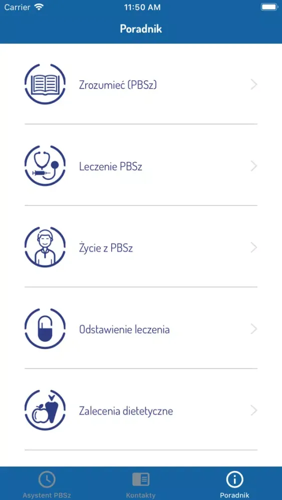 Screenshot di Asystent PBSz