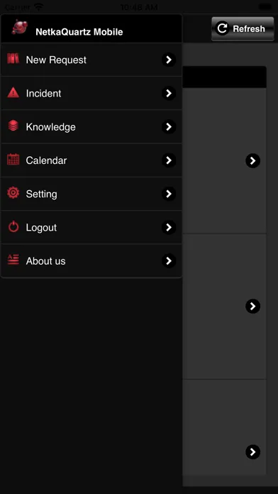 NetkaQuartz ServiceDesk Mobile应用截图