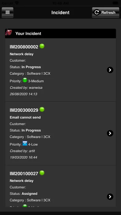 NetkaQuartz ServiceDesk Mobile应用截图