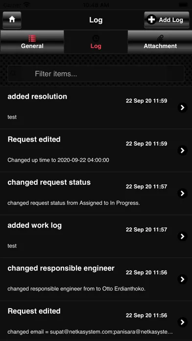 NetkaQuartz ServiceDesk Mobile应用截图