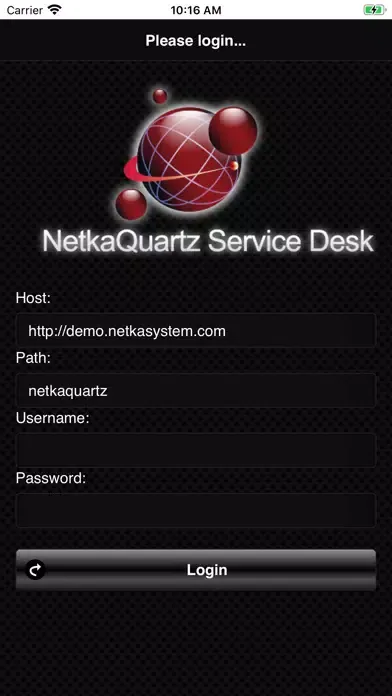 BMA NetkaQuartz ServiceDesk應用截圖