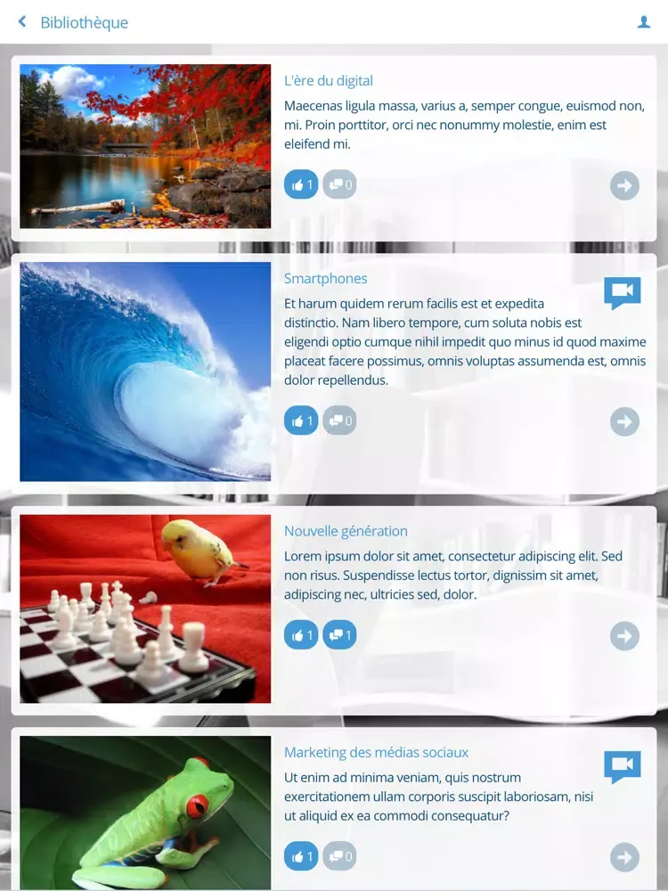 Zrzuty ekranu NetkinLive iPad 