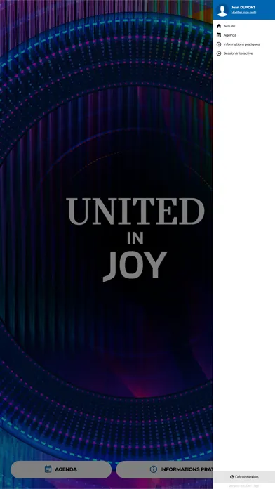 Tangkapan layar UNITED IN JOY