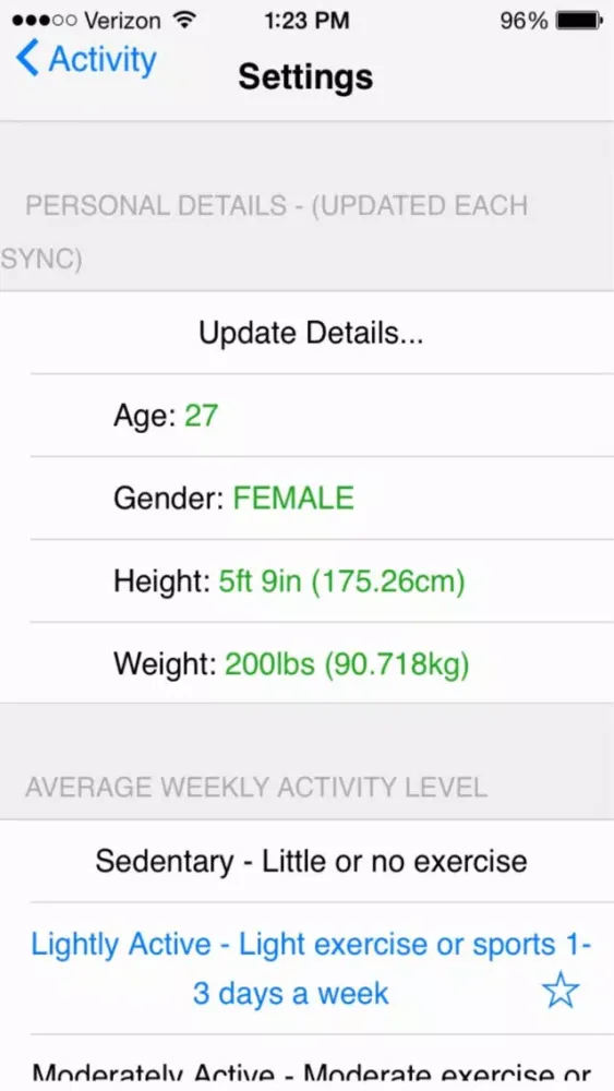 Скриншоты MisfitWatchr - Advanced Misfit Activity Tracker