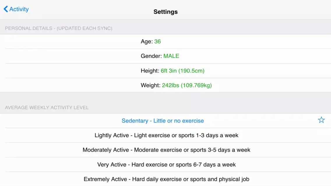 WitFitWatchr: Advanced Withings Activity Tracker应用截图