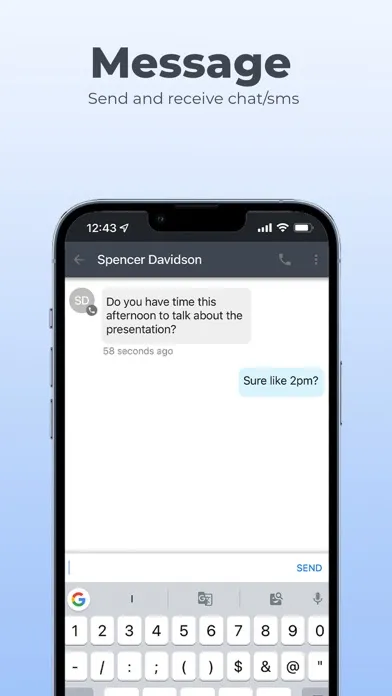 Capturas de pantalla de CONNECTmobile