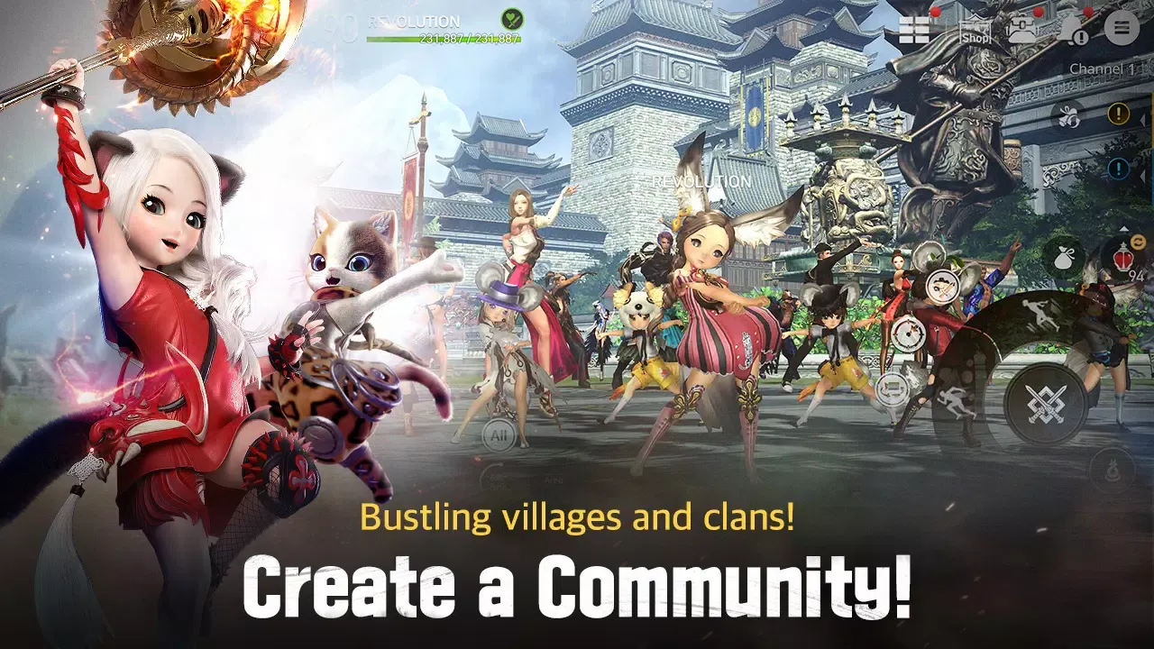 Blade&Soul: Revolution Screenshots