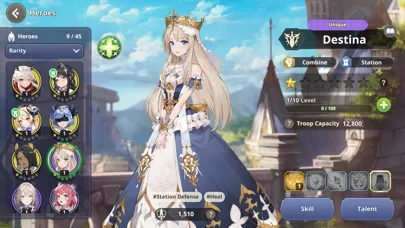 GRAND CROSS : Age of Titans سکرین شاٹس