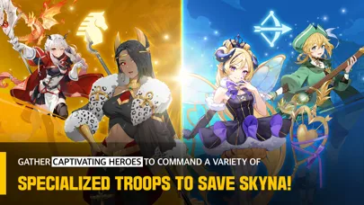 GRAND CROSS : Age of Titans سکرین شاٹس