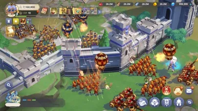 GRAND CROSS : Age of Titans سکرین شاٹس
