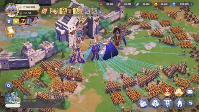 GRAND CROSS : Age of Titans سکرین شاٹس