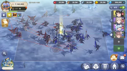 GRAND CROSS : Age of Titans سکرین شاٹس