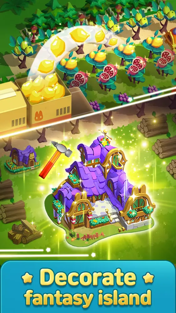 Capturas de pantalla de Merge Fantasy Island