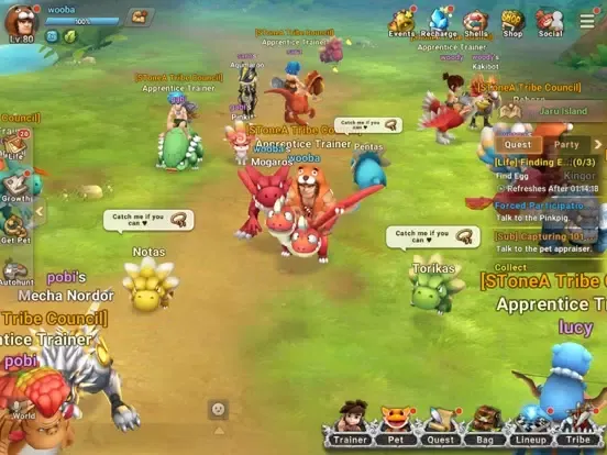 StoneAge World iPad  スクリーンショット