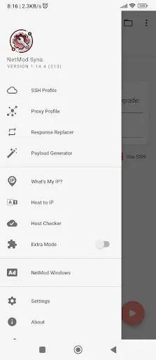 NetMod VPN Client (V2Ray/SSH) Screenshots