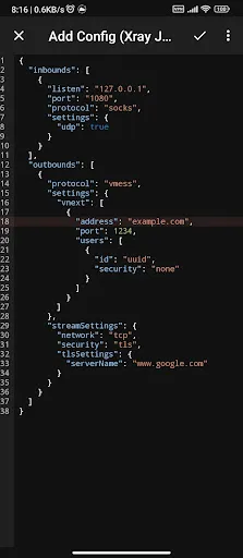 NetMod VPN Client (V2Ray/SSH) Screenshots