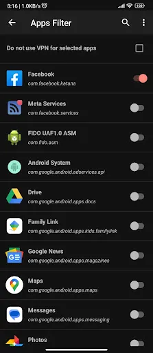 NetMod VPN Client (V2Ray/SSH) Screenshots