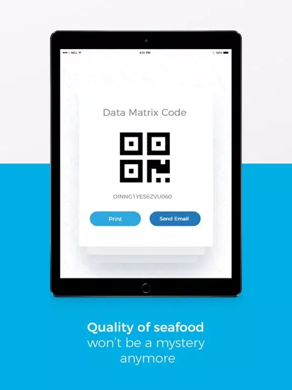 FishNet - Seafood Traceability iPad 應用截圖