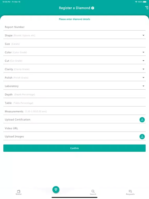 Captures d'écran de GemWallet iPad 