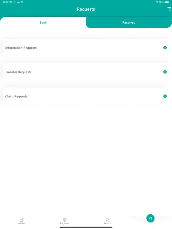 Captures d'écran de GemWallet iPad 