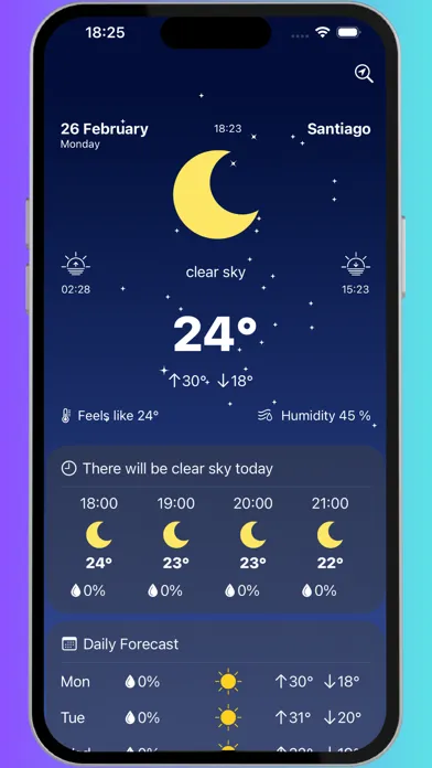 Weather Oracle應用截圖