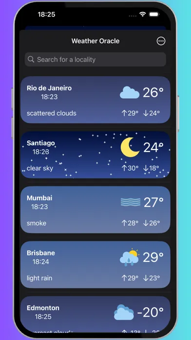 Weather Oracle應用截圖