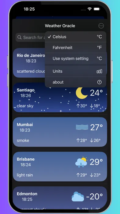 Weather Oracle應用截圖