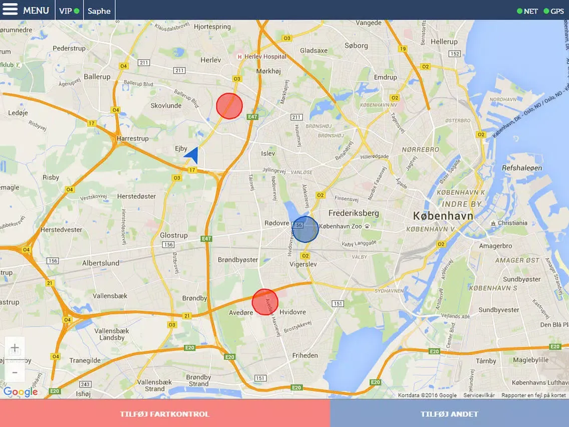 Fartkontrol.nu - Trafik app iPad  Ekran Görüntüleri