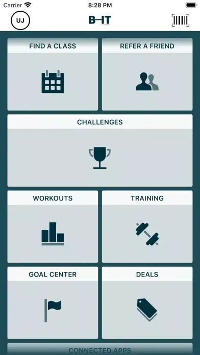 Capturas de tela do B-IT FITNESS