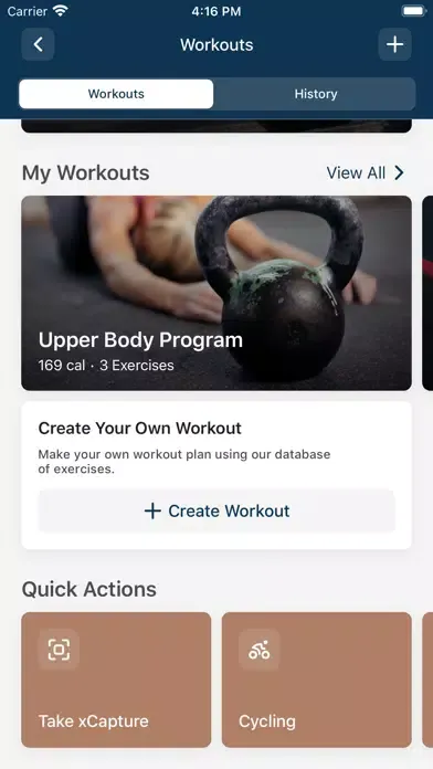 CWB Fitness App স্ক্রিনশট