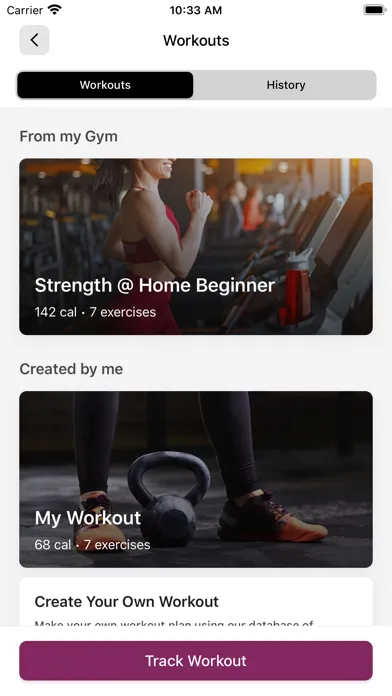 EGYM Circuit Ekran Görüntüleri