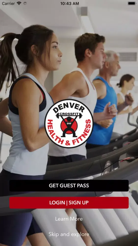 Denver Health & Fitness. سکرین شاٹس