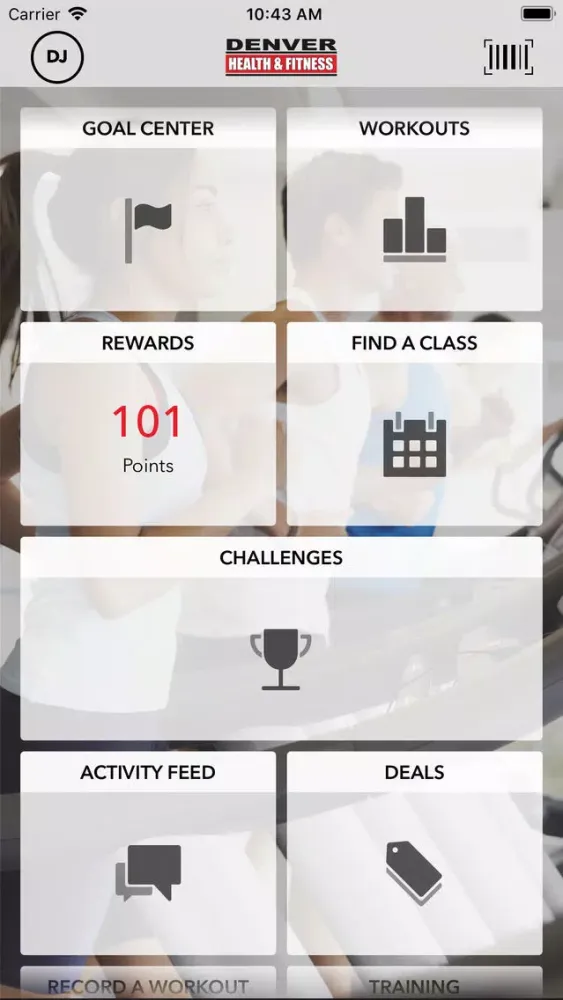 Denver Health & Fitness. سکرین شاٹس