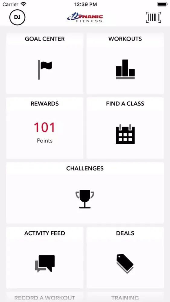 Dynamic Fitness TX Screenshots