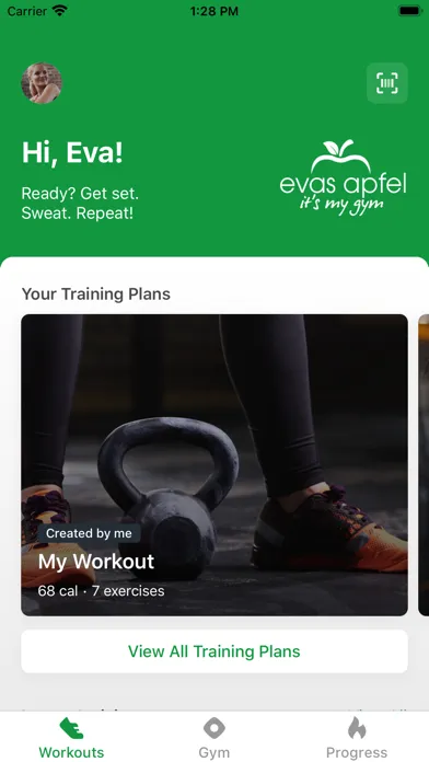 Evas Training سکرین شاٹس