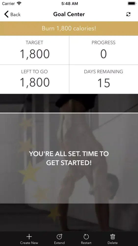 Ảnh chụp màn hình của Fitnessland APP