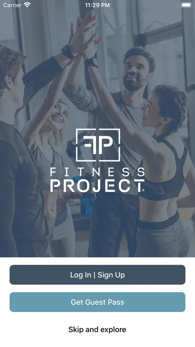 Captures d'écran de MY FITNESS PROJECT