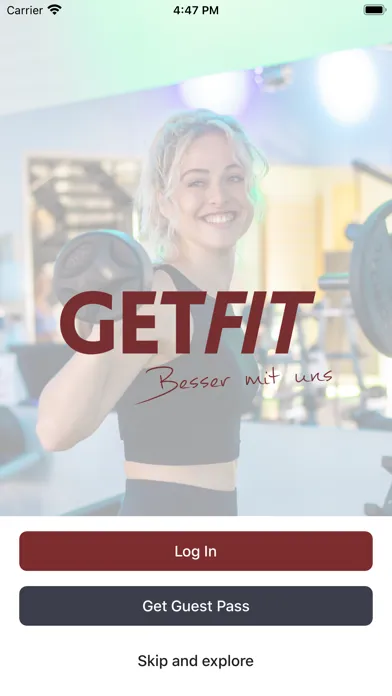 Zrzuty ekranu Get Fit Höchst