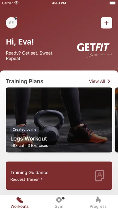 Zrzuty ekranu Get Fit Höchst