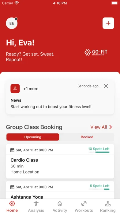GO-FIT Mechelen سکرین شاٹس