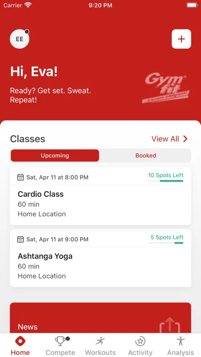 Gymfit Affoltern am Albis Screenshots